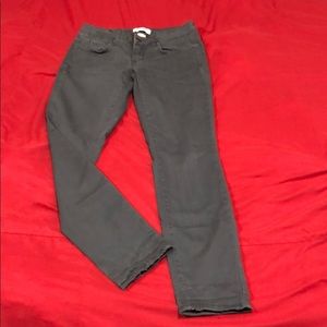 Gray skinny jeans in size 4